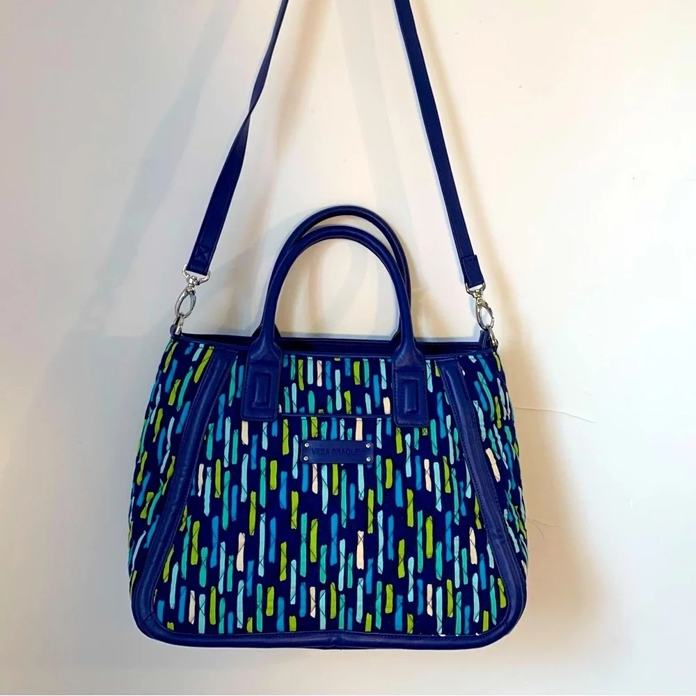 Vera Bradley Trapeze Katalina Satchel Convert Crossbody Bag